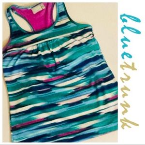 Athleta Multi-colored Racerback(gently used)